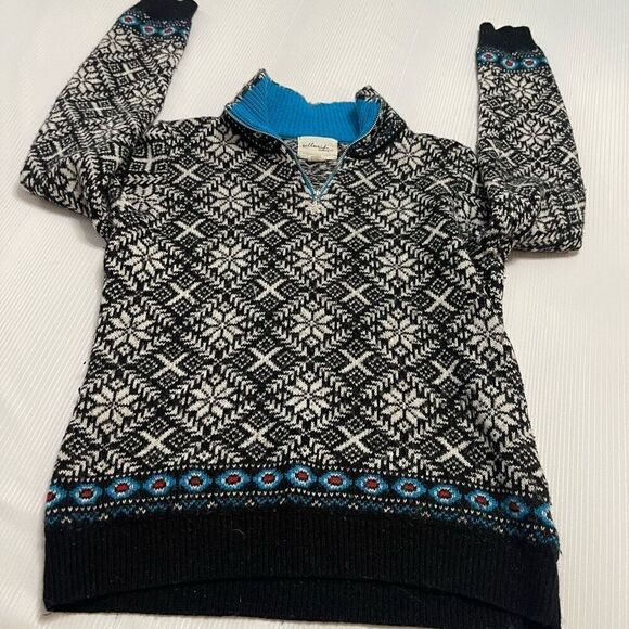 Telluride Clothing Co. Lambswool Alpaca Snowflake Sweater Size Small - Picture 5 of 10